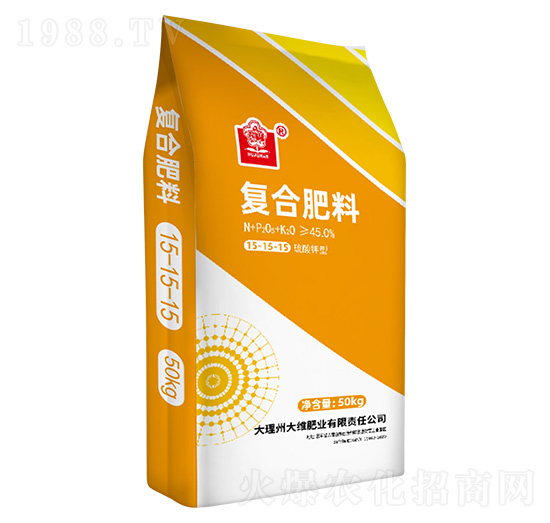 硫酸鉀型復合肥料15-15-15-花山-云天化農(nóng)資