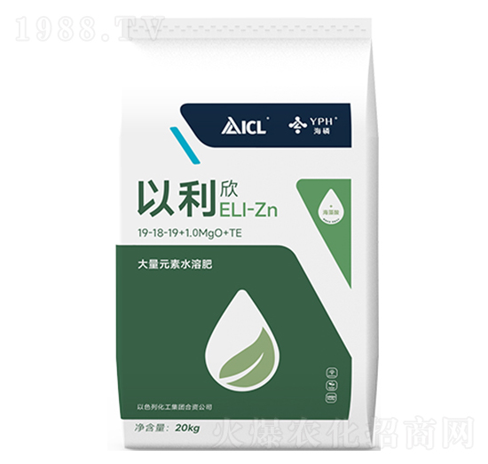 大量元素水溶肥料19-18-19+MgO+TE-以利欣-磷化集團(tuán)