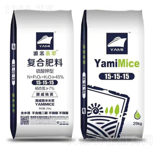 硫酸鉀型復(fù)合肥料15-15-15-雅米農(nóng)業(yè)