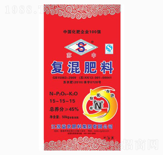 復混肥料15-15-15-科農(nóng)肥業(yè)