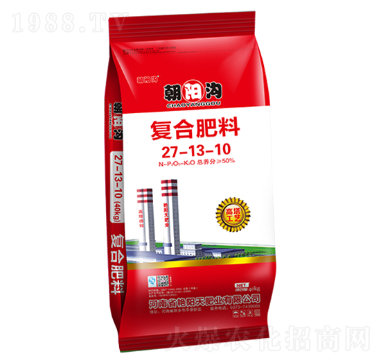 高塔復合肥料27-13-10-朝陽溝雙控-艷陽天肥業(yè)