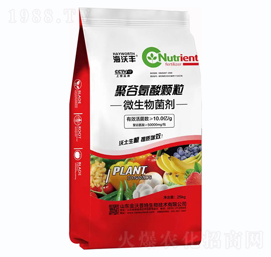 聚谷氨酸顆粒微生物菌劑-海沃豐-海沃達(dá)生物