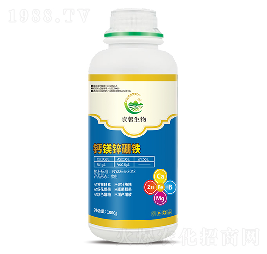 鈣鎂鋅硼鐵-季季旺生物