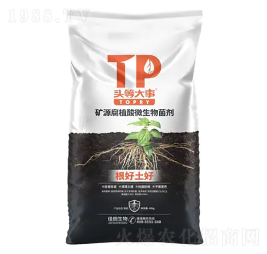 礦源腐殖酸微生物菌劑-根好土好-頭等大事-佳田生物