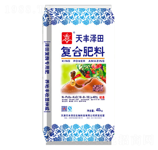 含酶果蔬復(fù)合肥16-8-16-天豐澤田-天隆農(nóng)業(yè)