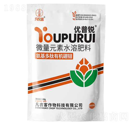 氨基多肽有機硼鉬-優(yōu)普銳-凡農(nóng)客