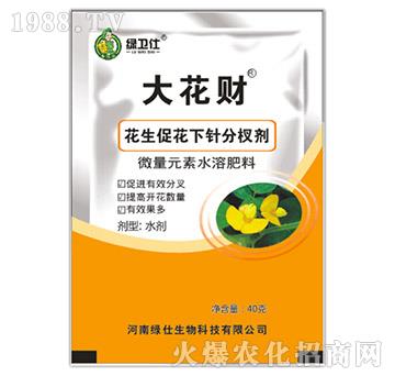 花生促花下針分杈劑-大花財-綠仕生物