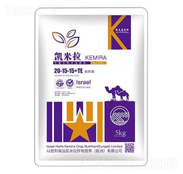 硝硫基大量元素水溶肥料20-15-15+TE-凱米拉-農(nóng)博肥業(yè)