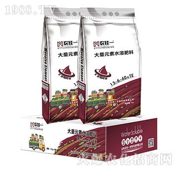 盒裝大量元素水溶肥料-13-6-40+TE-農(nóng)佳一