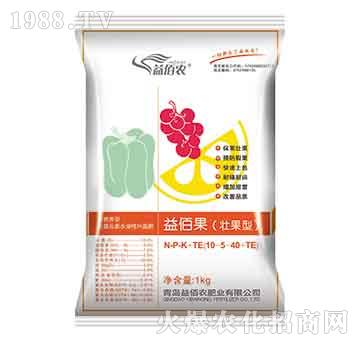 大量元素水溶性葉面肥10-5-40+TE-益佰果-益佰農(nóng)