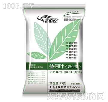 大量元素水溶肥料30-10-10+TE-益佰葉-益佰農(nóng)