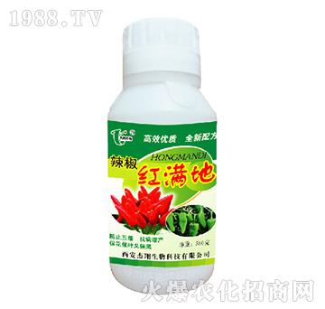 辣椒紅滿地-杰翔生物