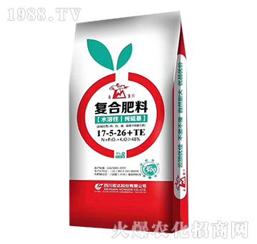 純硫基復合肥料17-5-26+TE-云頂-宏達