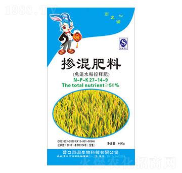 水稻專用摻混肥料27-14-9-雨之潤(rùn)-雨潤(rùn)生物