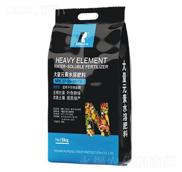 高氮型大量元素水溶肥料37-5-11+TE-銳豐作物