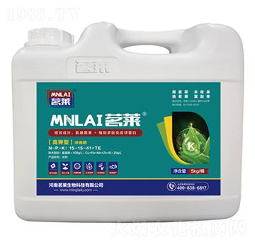 高鉀型沖施肥15-15-41+TE-茗萊生物
