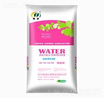 高氮型大量元素水溶肥30-10-15+TE-智道