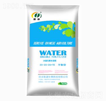 平衡型大量元素水溶肥20-20-20+TE-智道