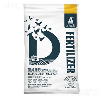 小麥專用磷酸二氫鉀型復(fù)合肥料18-22-5-萬(wàn)地寶-農(nóng)富天下