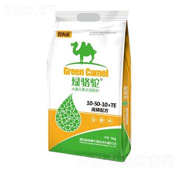 綠駱駝高磷型大量元素水溶肥料10-50-10+TE-得海龍-康恩地