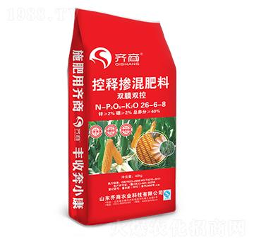 控釋摻混肥料26-6-8-齊商