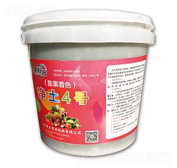 膨果著色微生物肥-凈土4號-凈土清源