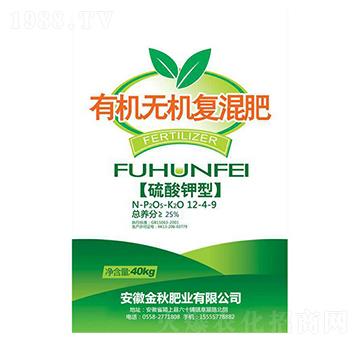 硫酸鉀型有機無機復(fù)混肥12-4-9-金秋肥業(yè)