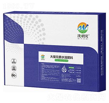 懸浮平衡型大量元素水溶肥170-170-170+TE-沃初元