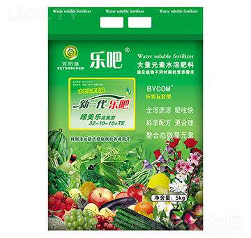 高氮型大量元素水溶肥32-10-10+TE-樂吧綠美樂-百陽墾