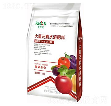 高鉀型大量元素水溶肥14-8-35+TE-克巴克