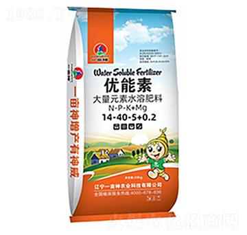 大量元素水溶肥料14-40-5+0.2-優(yōu)能素-一畝神
