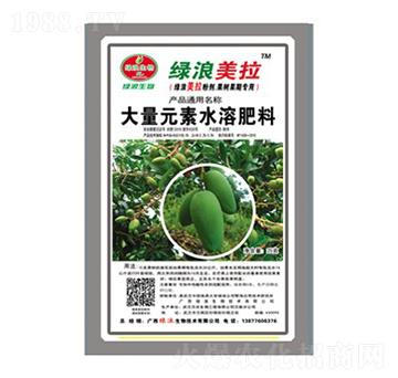 果樹(shù)果期專(zhuān)用大量元素水溶肥料-綠浪美拉-綠浪生物