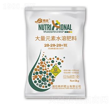 大量元素水溶肥料20-20-20+TE-韓金-韓邦肥業(yè)