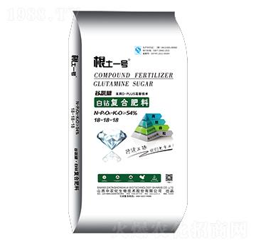 谷氨糖白鉆復(fù)合肥料18-18-18-根土一號(hào)-中農(nóng)化