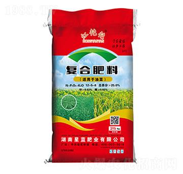 油菜適用復(fù)合肥料12-5-8-紅艷艷-星藍肥業(yè)